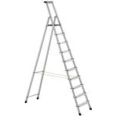 Anodised Trade Platform Steps, Platform Height 2.20m 10 Rungs