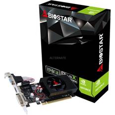 2.0 - Lav profil Grafikkort Biostar GeForce GT 730 HDMI DVI VGA 2GB GDDR3