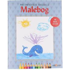 Min Fantasifulde Krusedulle Malebog