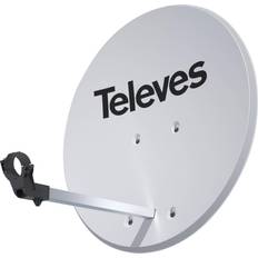 TELEVES Antenna Parabolica Satellitare Ø63 cm Alluminio Colore Bianco E3-52020