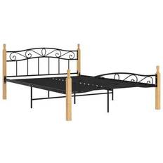 vidaXL Bed Frame Metal Solid 90cm Sängram 140X200cm
