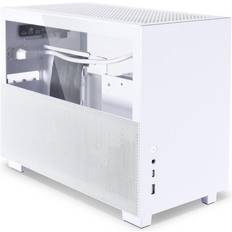 3 Rechnergehäuse Lian Li Q58W4 (White/Transparent)