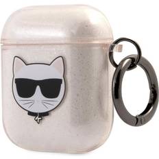 Karl Lagerfeld Choupette Glitter Case for AirPods 1/2