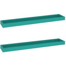 vidaXL - Wall Shelf 80cm 2pcs