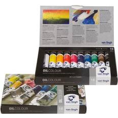 Svarte Akvarellmaling Van Gogh Set of Oil Paints 10x20 ml