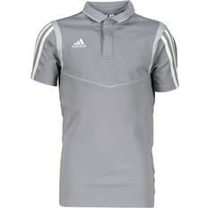 adidas Tiro 19 Cotton Polo Shirt Kids - Grey/White