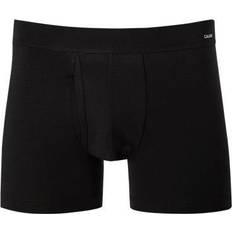 Calida Cotton Code With Fly Boxer Brief - Black