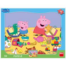 Dino Frame Puzzle Peppa Pig 12 Pieces