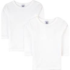 Boy's L/S T-shirt 2-pak - White (A01DV-00)