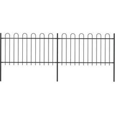 vidaXL Garden Fence with Hoop Top 340x150cm