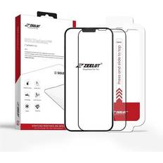 Zeelot Solid Sleek Glass Screen Protector for iPhone 13 mini
