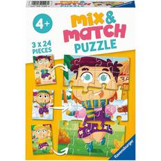 Jigsaw Puzzles Ravensburger Mix & Match Puzzle 3 x 24 Pieces