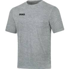 3XL - Unisex T-Shirts JAKO Base T-shirt Unisex - Light Grey Melange