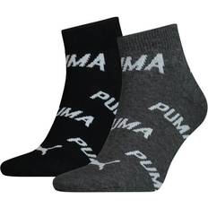 Puma BWT Quarter Sock 2-pack - Black/Grey