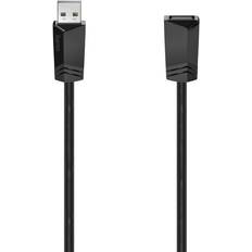 Hama USB A - USB A 2.0 0.8m