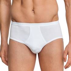 Schiesser Original Classics Fine Rib Sport Brief - White