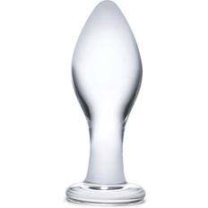 Classic Glass Butt Plug 4"