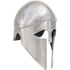 Greek Warrior Helmet Antique Replica Larp Silver Steel