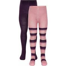 Minymo Stockings 2-pack - Shadow Purple (5084-664)