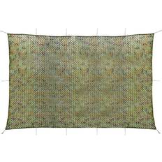 vidaXL Camouflage Net with Storage Bag 4x5 Green