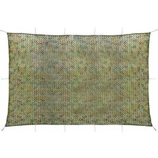 Camouflages vidaXL Filet De Camouflage Avec Sac De Rangement 5 x 8 m Vert