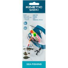 1/0 Endegrej & Madding Kinetic Sabiki Surf Rig Firetiger/Pearl