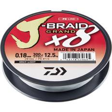 Fletline Daiwa J-Braid Grand x8 Fletline Grå