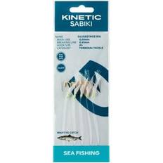 Sabiki Silverstrike Feather Rig 14 One Size Fishskin Flash