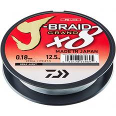 J braid grand Daiwa J-Braid Grand X8-Grey-0,24mm