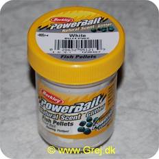 Berkley Natural Glitter Trout Bait Fish Pellet 50g One Size White