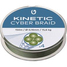 Kinetic Fiskelinor Kinetic 4 Braid 150m Dusty Green 0.30mm