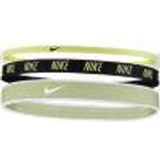 Pannebånd Nike Mixed Width Headbands - Lime Ice/Black/Lime Ice