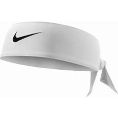 Solid Colors Headbands NIKE Dri-Fit Head Tie 3.0 - White/Black