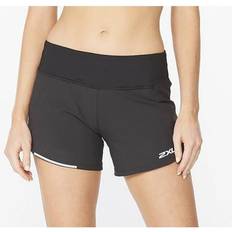 Dame - Sølv Shorts 2XU Aero 4 ´´ Shorts Reflective