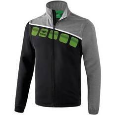 Erima utomhusjacka 5-C polyester svart/grå storlek