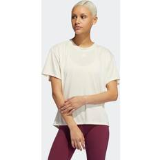 adidas Training 3S Aeroready Tee Wonder White, Women, Apparels, T-shirt, Workout, White