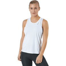 Juoksu - Valkoinen Topit Nike Dri-FIT Race Women's Running Vest - White/Reflective Silv