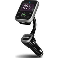 Bluetooth car fm transmitter Teknikproffset FM transmitter with Bluetooth and Car Charger