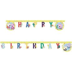 Tegneserie Festartikler Peppa Pig Garlands Happy Birthday Gurli Gris