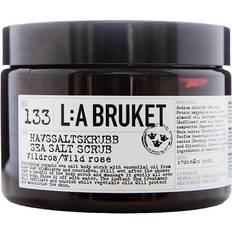 Vitamin E Kroppsskrubb L:A Bruket 133 Sea Salt Body Scrub Wild Rose 420g