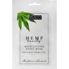 Beauty Formulas Organic Hemp Oil Moisturising Sheet Mask 1 pcs