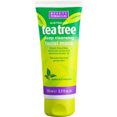 Beauty Formulas Tea Tree Deep Cleansing Ansigtsmaske 100ml