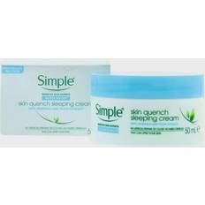 Simple Ansiktskrämer Simple Quench Sleeping Cream Water Boost 50ml