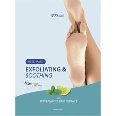 Stay Well Stay Well Exfoliating & Soothing Heel Mask Peppermint & Lime