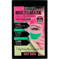 Beauty Formulas Multi-Mask Face Treatment For Oily Skin