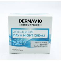 Derma Ansigtscremer Derma V10 Innovations Day/Night Collagen 50ml