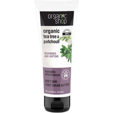 Crèmes pour les pieds vente Organic Shop Beurre Pieds Arbre à Thé Patchouli Crème Pieds 75 ml 75ml