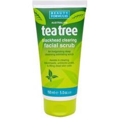 Beauty Formulas Scrubs & Eksfolieringer Beauty Formulas Tea Tree Blackhead Clearing Ansigtsscrub 150ml