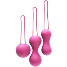 Guld Ben Wa kugler Sexlegetøj JE JOUE KEGEL BALLS AMI FUCHSIA