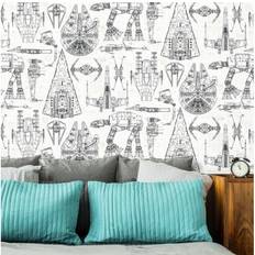 RoomMates wallpaper Peel and Stick Star Wars 503 cm vinyl black